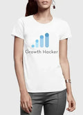 Growth Hacker Half Sleeves Women T-shirt - SJB-DIAMOND ELITES