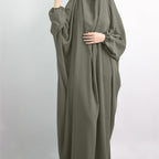 Viscose Niqab Attached 1-Piece Plain Jilbab (MJ005) Mariam's Collection