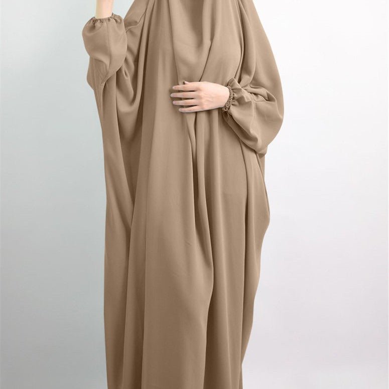 Viscose Niqab Attached 1-Piece Plain Jilbab (MJ005) Mariam's Collection