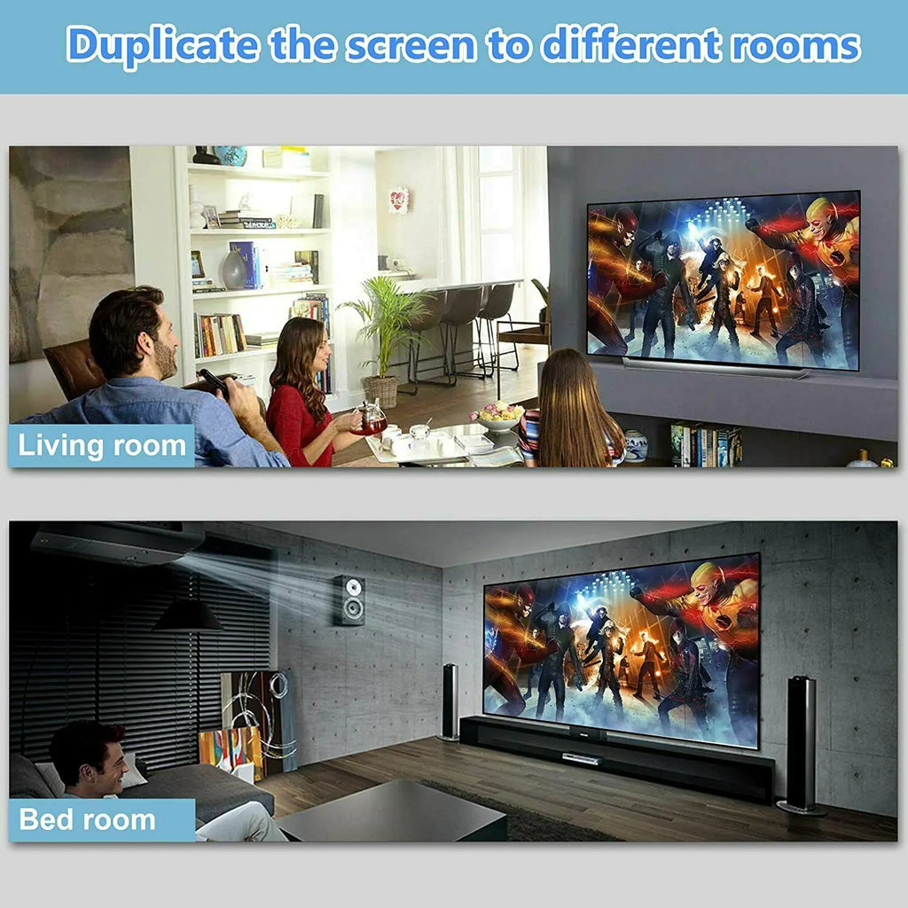 HDMI Splitter 1 In 2 Out 4K HDMI Splitter 1 To 2 Amplifier For Full HD 1080P 3D Pi-Mart