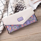 Fashion Women Leather Envelope Clutch Wallet Long Card Holder Purse Bag Handbag Pi-Mart