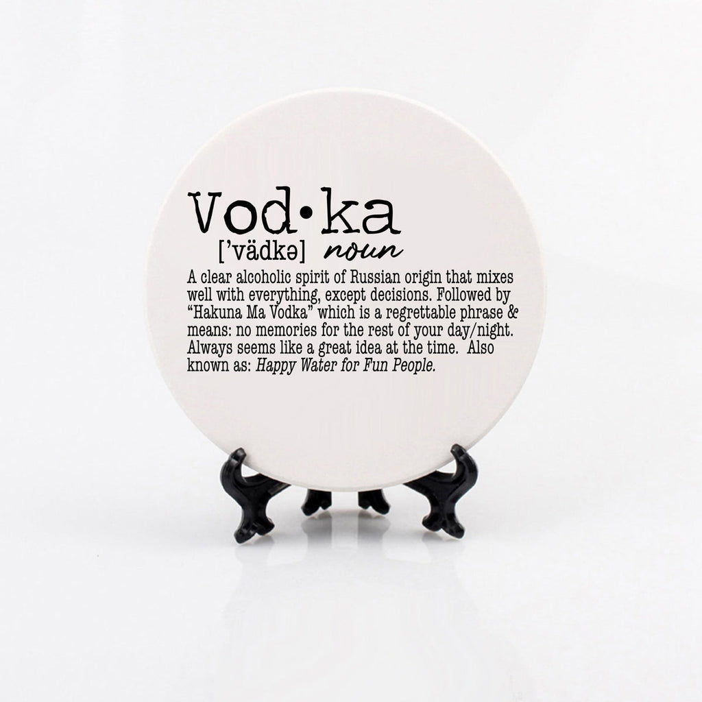 Funny Drink Definition Coasters Set Dictionary Quote Coasters For Bar And Countertop Decor BandsCo Straps