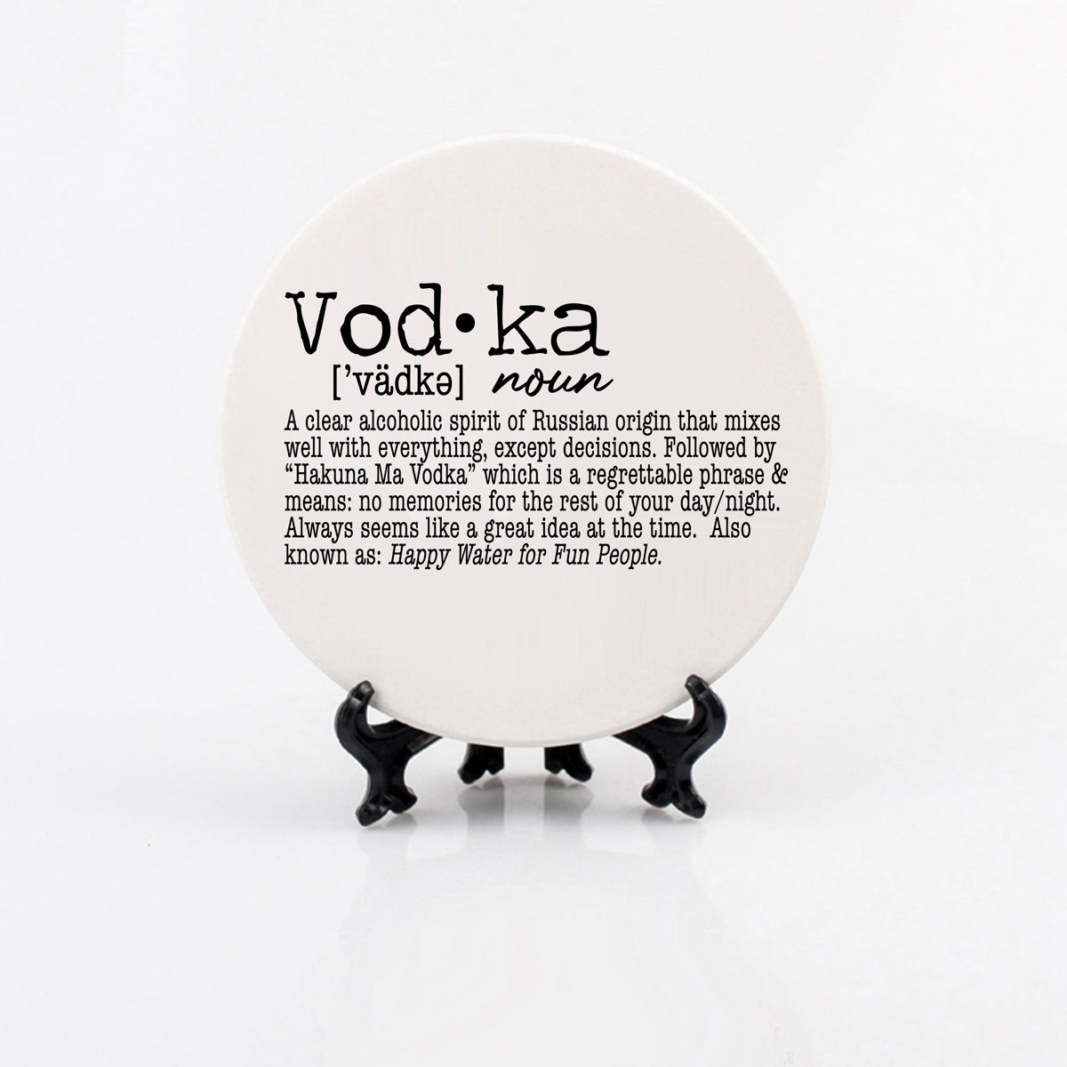 Funny Drink Definition Coasters Set Dictionary Quote Coasters For Bar And Countertop Decor BandsCo Straps