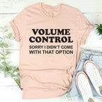 Volume Control Tee