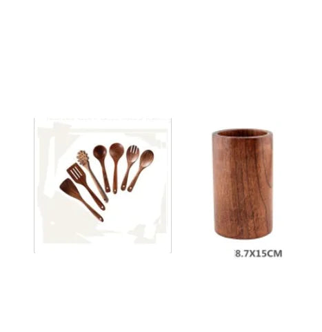 Culinary Essentials Wooden Spatulas Pi-Mart