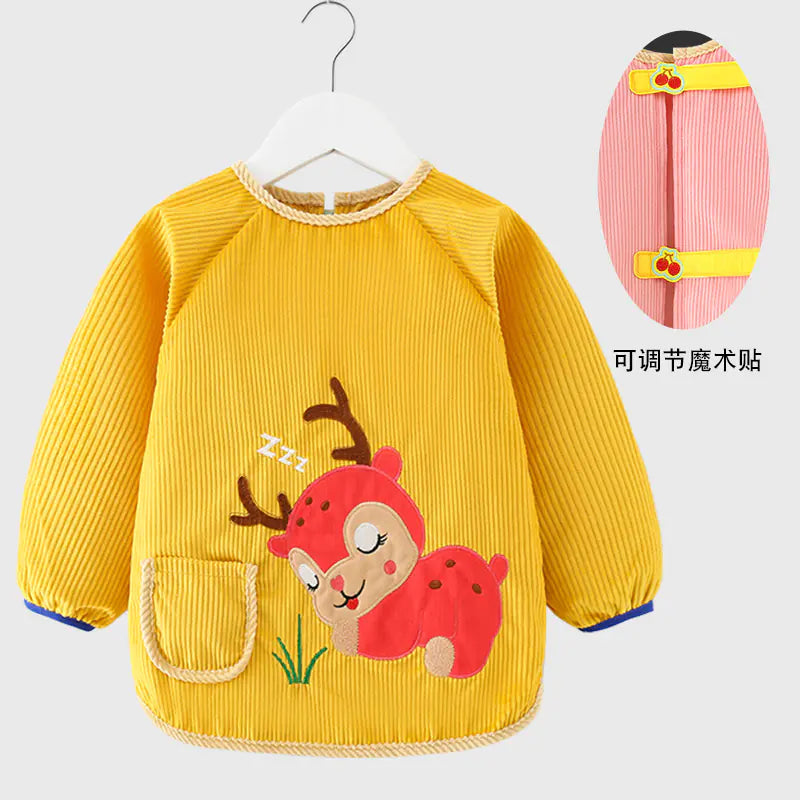 Waterproof Bib for Boys - Stylish Reversible Design Pi-Mart
