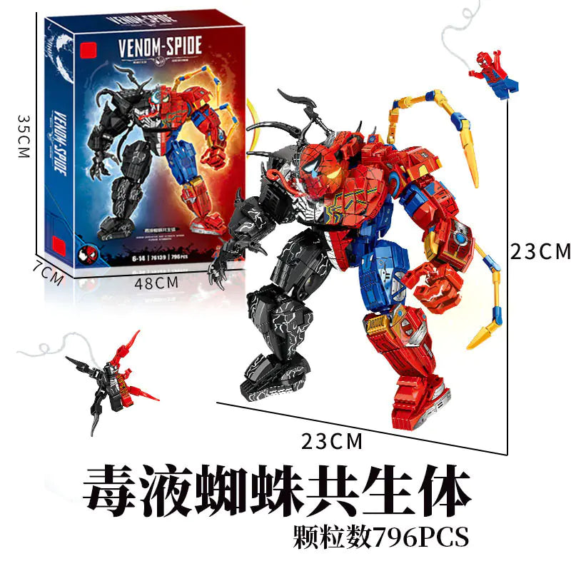 Avengers Building Block Compatible with LEGO Spider Model Pi-Mart