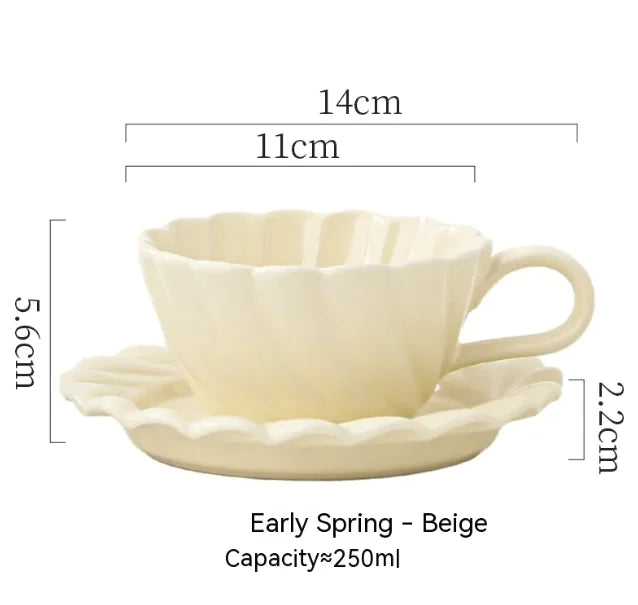Ceramic Coffee Cup Set Pi-Mart