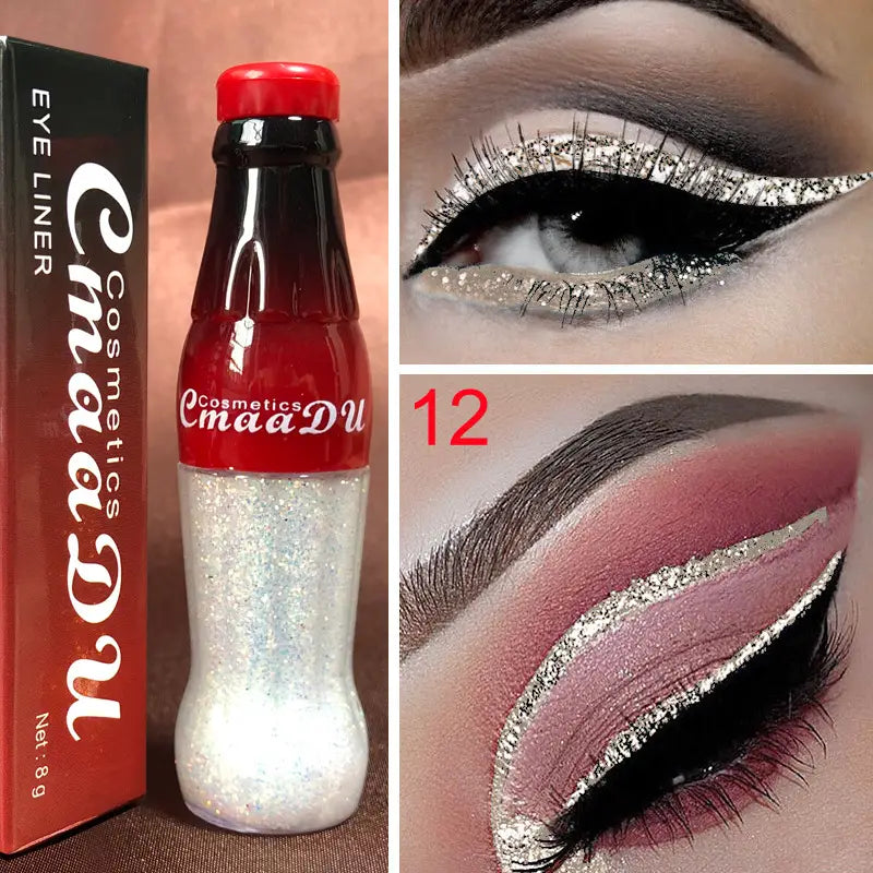 Waterproof Glitter Liquid Eyeshadow Makeup Set Pi-Mart