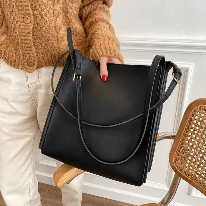Olives Vegan Leather Tote Pi-Mart