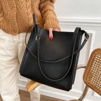 Olives Vegan Leather Tote Pi-Mart