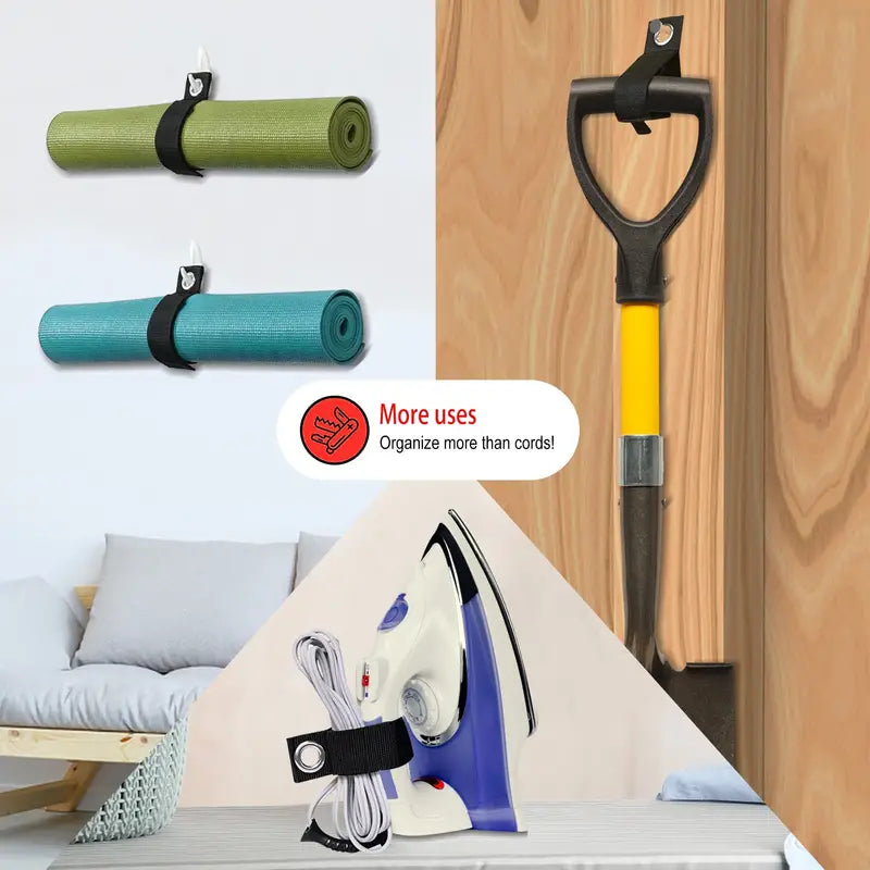6-Pack Cable Management Straps Pi-Mart