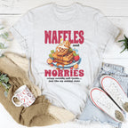 Waffles And Worries Crispy Outside Soft Inside Just Like Tee Peachy Sunday