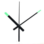 Wall Clock Pointer Clock Watch Kit Accessories 3D Clock Hands Wall Clock for Kitchen Office and Home Art Decor Quartz Clock Movement Mechanism Accessories  Needle Pointer Large Wall Clocks Quartz Stevvex