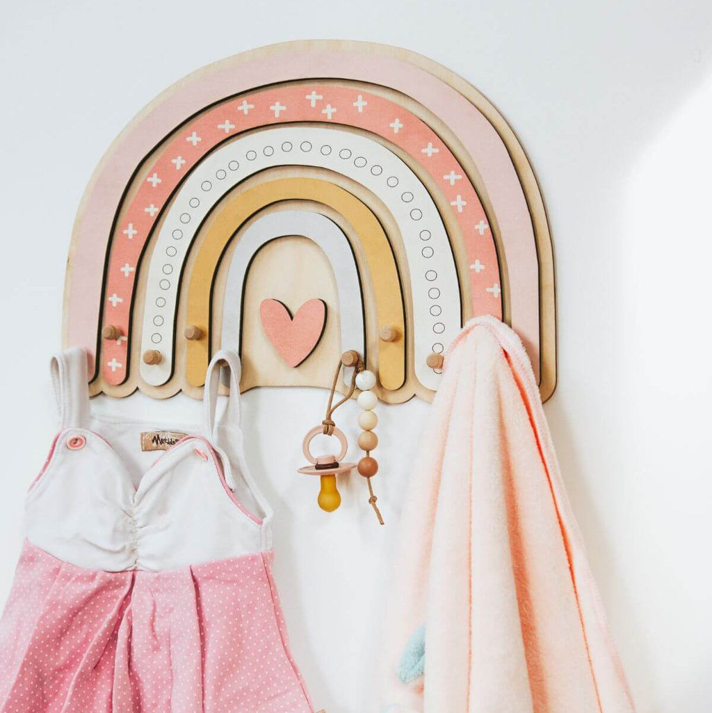 Rainbow Nursery Wall Hanger - SJB-DIAMOND ELITES
