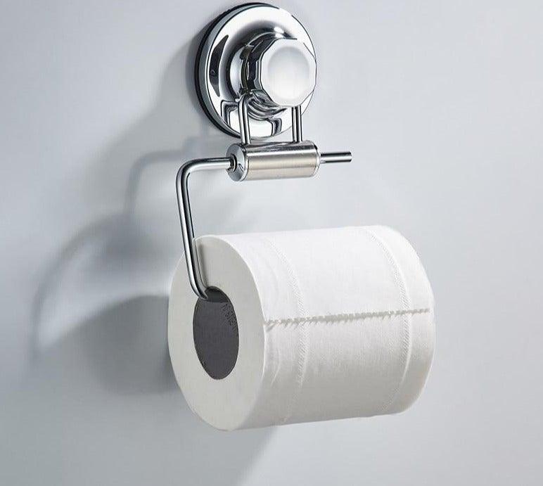 Wall Mount Toilet Paper Holder Bathroom Kitchen Roll Paper Accessory Tissue Towel Holders Toilet Suction Cup Toilet Paper Holder – Wall Mount Stainless Steel Tissue Roll Dispenser For Bathroom AND Kitchen Stevvex