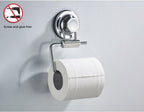 Wall Mount Toilet Paper Holder Bathroom Kitchen Roll Paper Accessory Tissue Towel Holders Toilet Suction Cup Toilet Paper Holder – Wall Mount Stainless Steel Tissue Roll Dispenser For Bathroom AND Kitchen Stevvex