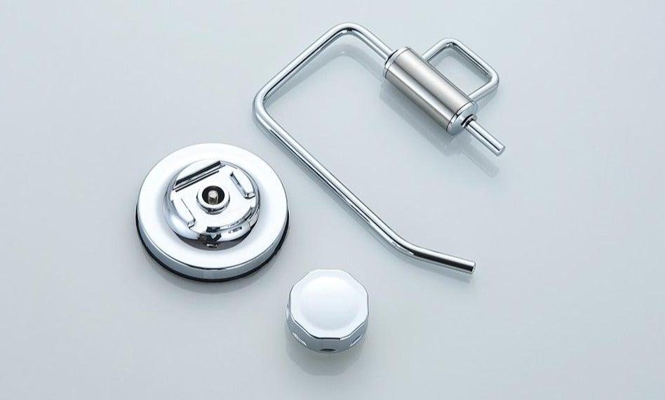 Wall Mount Toilet Paper Holder Bathroom Kitchen Roll Paper Accessory Tissue Towel Holders Toilet Suction Cup Toilet Paper Holder – Wall Mount Stainless Steel Tissue Roll Dispenser For Bathroom AND Kitchen Stevvex