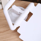 Wall Mounted Plastic Suction Cup Bathroom Toilet Paper Roll Holder With Cover Toilet Tissue Roll Holders Dispenser And Hangers Wall Mounted For Bathroom And Kitchen Stevvex