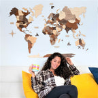 Horizontal Wall Art for Living Room Enjoy The Wood
