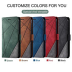 Wallet Flip Leather Case For Xiaomi Redmi 10 10A 10C 9 9A 9C 9T Note 11S 11 Pro 10S 10 Pro 9 Pro 8T 7 Poco X4 GT M4 Pro F4 11T Flip Wallet Case With Magnetic Closure Card Slots  Wrist Strap Protective Case Stevvex