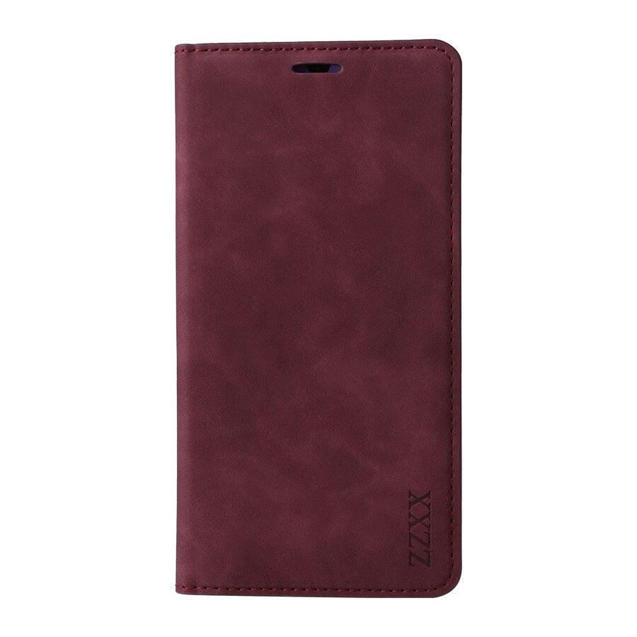 Wallet Flip Leather Case For Xiaomi Redmi 10 10C 9A 9C 9T Note 11 Pro 10S 10 Pro 9 Pro 8T 7 Poco F3 X3 X4 Pro M3 M4 Pro M5s 11T Leather Finish Inbuilt Stand & Pockets Wallet Style Flip Back Case Stevvex