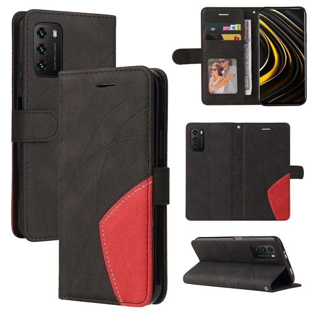 Wallet with Credit Card Holder Stand Women Men Leather Flip Case Folding Cover For Redmi 9T Case Leather Wallet Flip Cover Redmi 9T Phone Case For Xiaomi Redmi 9 T 9A 9C 8 8A 10 5G Note 10 11 Pro 11s 9s 10s Case Stevvex