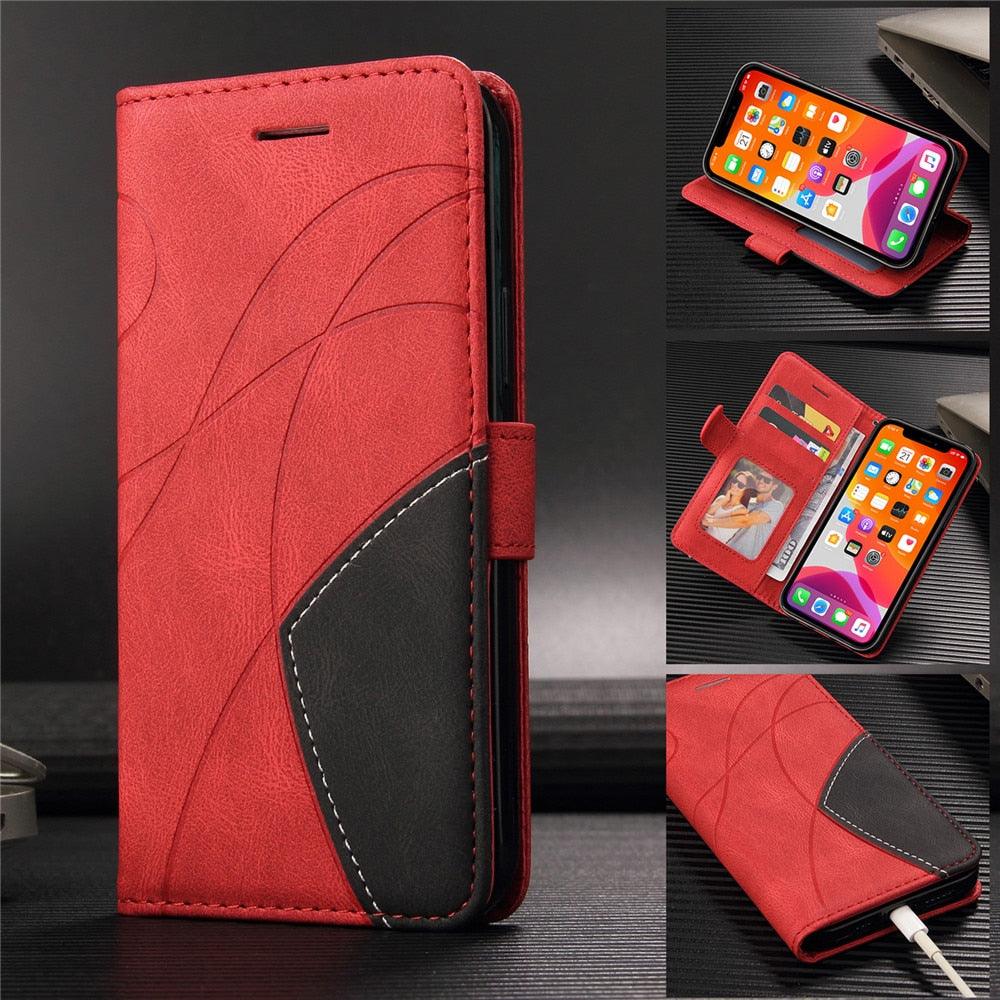 Wallet with Credit Card Holder Stand Women Men Leather Flip Case Folding Cover For Redmi 9T Case Leather Wallet Flip Cover Redmi 9T Phone Case For Xiaomi Redmi 9 T 9A 9C 8 8A 10 5G Note 10 11 Pro 11s 9s 10s Case Stevvex