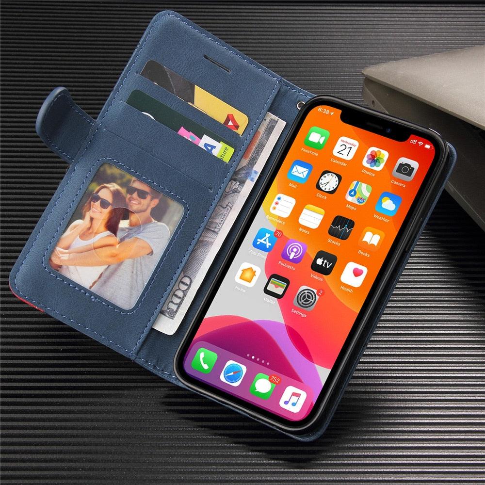 Wallet with Credit Card Holder Stand Women Men Leather Flip Case Folding Cover For Redmi 9T Case Leather Wallet Flip Cover Redmi 9T Phone Case For Xiaomi Redmi 9 T 9A 9C 8 8A 10 5G Note 10 11 Pro 11s 9s 10s Case Stevvex