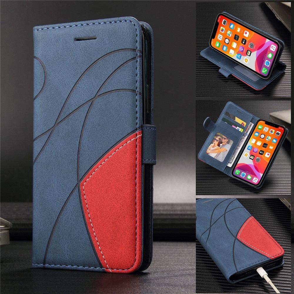 Wallet with Credit Card Holder Stand Women Men Leather Flip Case Folding Cover For Redmi 9T Case Leather Wallet Flip Cover Redmi 9T Phone Case For Xiaomi Redmi 9 T 9A 9C 8 8A 10 5G Note 10 11 Pro 11s 9s 10s Case Stevvex
