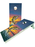 Walleye Fishing Themed Cornhole Boards - SJB-DIAMOND ELITES