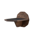 Wooden Hexagon Step - Dark Walnut