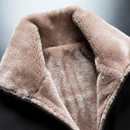Warm Comfortable Men Winter Windproof Warm Thick Fleece Jacket Men Fashion Casual Coat Unique Design Warm Men's Jacket Men Autumn Outdoor Classic Soft Jacket For Hiking Fishing Travel Stevvex