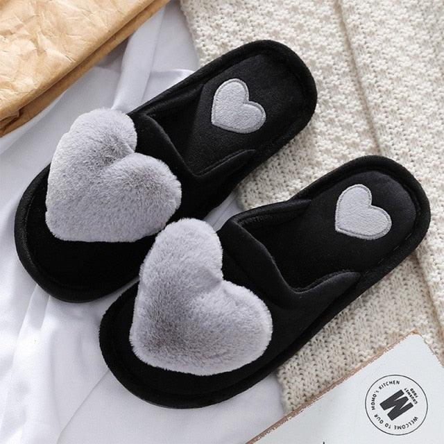 Warm Fluffy Slippers Women Faux Fur Slipper Indoor Floor Slides Flat Soft Furry House Warm Comfortable Fuzzy Furry Bedroom Slippers Indoor Cozy Memory Foam Anti-Slip Flip Flops Stevvex