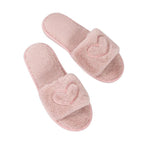 Warm Fluffy Slippers Women Faux Fur Slipper Indoor Floor Slides Flat Soft Furry House Warm Comfortable Fuzzy Furry Bedroom Slippers Indoor Cozy Memory Foam Anti-Slip Flip Flops Stevvex