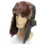 Warm Hat Ear Flaps Cool New Fashion Full Covered Soft And Comfortable Windproof Outdoor Caps For Men Stevvex