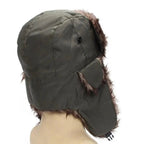 Warm Hat Ear Flaps Cool New Fashion Full Covered Soft And Comfortable Windproof Outdoor Caps For Men Stevvex
