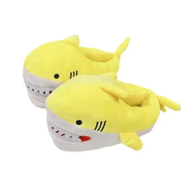 Warm Shark Womens Home Slippers Fashion Plush Winter Funny Elegant Women Slippers Stevvex
