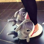 Warm Shark Womens Home Slippers Fashion Plush Winter Funny Elegant Women Slippers Stevvex