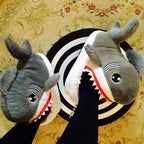 Warm Shark Womens Home Slippers Fashion Plush Winter Funny Elegant Women Slippers Stevvex