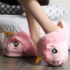 Warm Shark Womens Home Slippers Fashion Plush Winter Funny Elegant Women Slippers Stevvex