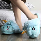 Warm Shark Womens Home Slippers Fashion Plush Winter Funny Elegant Women Slippers Stevvex