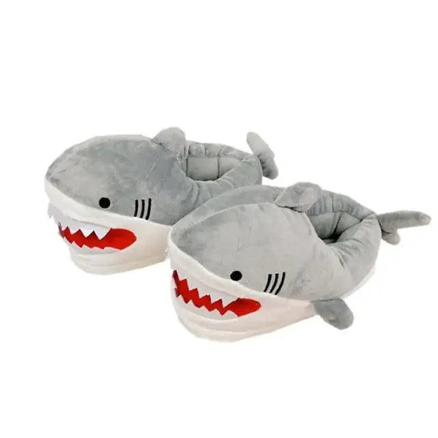 Warm Shark Womens Home Slippers Fashion Plush Winter Funny Elegant Women Slippers Stevvex