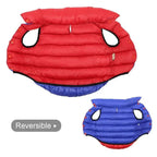 Warm Winter Dog Clothes Vest Reversible Dogs Jacket Coat 3 Layer Thick Pet Clothing Waterproof Outfit for Small Large Dogs Stevvex
