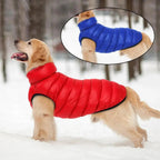 Warm Winter Dog Clothes Vest Reversible Dogs Jacket Coat 3 Layer Thick Pet Clothing Waterproof Outfit for Small Large Dogs Stevvex