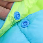 Warm Winter Dog Clothes Vest Reversible Dogs Jacket Coat 3 Layer Thick Pet Clothing Waterproof Outfit for Small Large Dogs Stevvex
