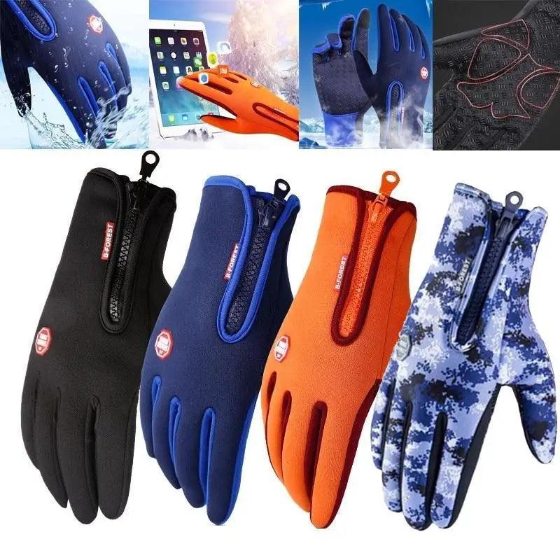 Warm Winter Touch Screen Gloves For Men Women Classic Stylish Colors Windproof Unisex Gloves Stevvex