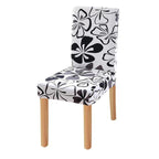 Washable Anti-dust Seat Slipcover Chair Cover Stretch Spandex Chair Covers Elastic Multifunctional Dining Furniture Seat Cover Home Decor For Dining Room  Washable Spandex Kitchen Chair Covers for Dining Room Christmas Decoration