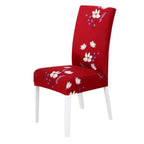 Washable Anti-dust Seat Slipcover Chair Cover Stretch Spandex Chair Covers Elastic Multifunctional Dining Furniture Seat Cover Home Decor For Dining Room  Washable Spandex Kitchen Chair Covers for Dining Room Christmas Decoration