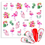 Water Decals Nail Tattoo Wolf Animal 3D Embossed Nail Sticker Flower Adhesive Manicure Slider Nail Art Tips Curve Graffiti Nail Design for Acrylic Nail Supplies Designer Nail Decorations for Women Girls Kids 3D Nail Art Stickers Decals
